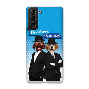 The Blues Brothers: Custom Pet Phone Case - Paw & Glory - Dog Portraits - Pet Portraits