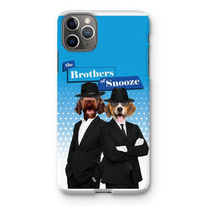 The Blues Brothers: Custom Pet Phone Case - Paw & Glory - Dog Portraits - Pet Portraits