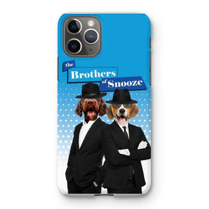 The Blues Brothers: Custom Pet Phone Case - Paw & Glory - Dog Portraits - Pet Portraits