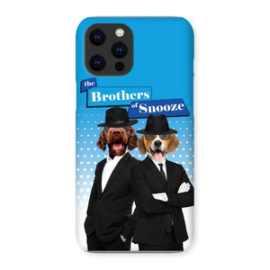 The Blues Brothers: Custom Pet Phone Case - Paw & Glory - Dog Portraits - Pet Portraits