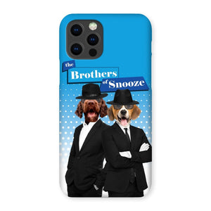 The Blues Brothers: Custom Pet Phone Case - Paw & Glory - Dog Portraits - Pet Portraits