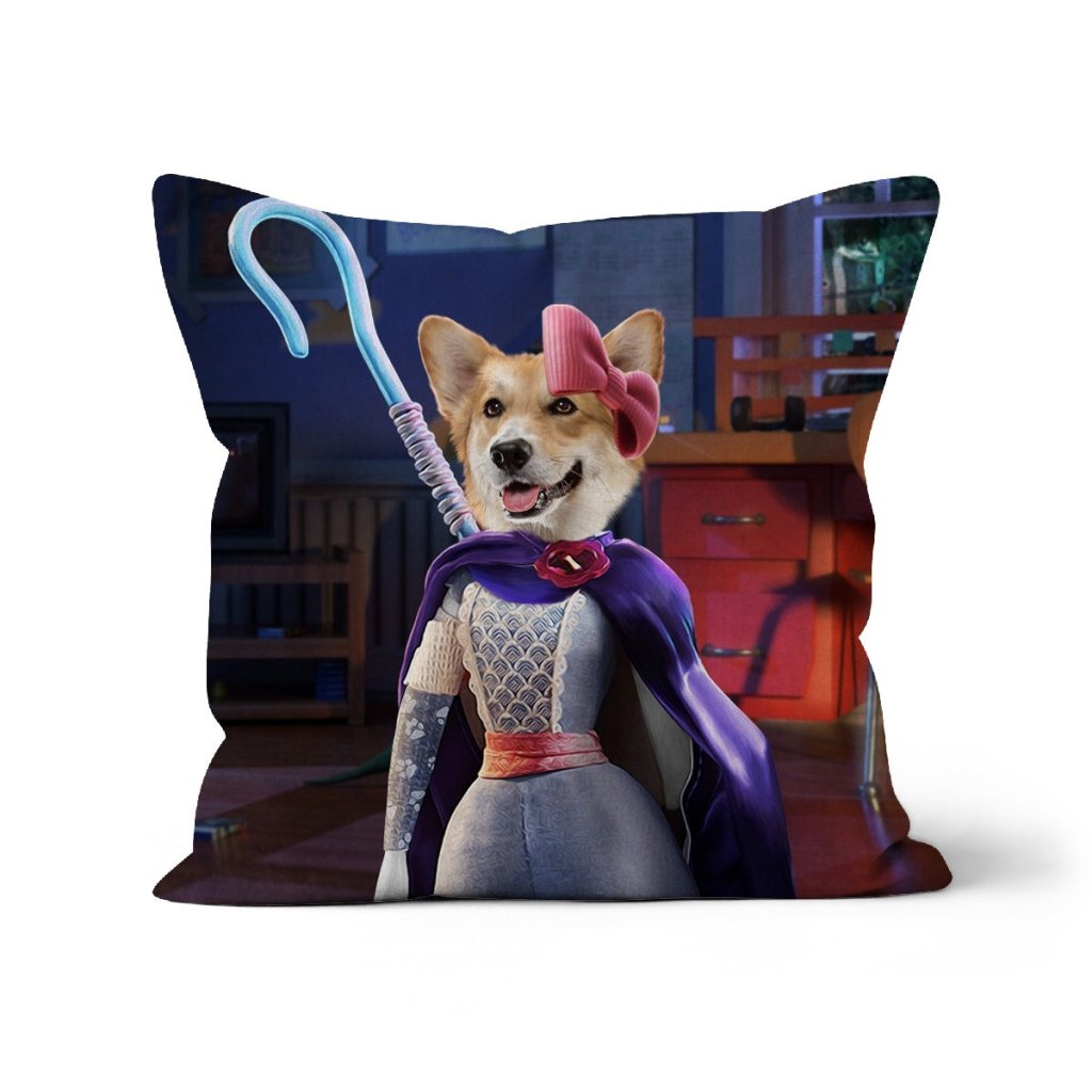 The Bo Peep (Toy Story Inspired): Custom Pet Pillow - Paw & Glory - Dog Portraits - Pet Portraits