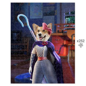 The Bo Peep (Toy Story Inspired): Custom Pet Puzzle - Paw & Glory - Dog Portraits - Pet Portraits