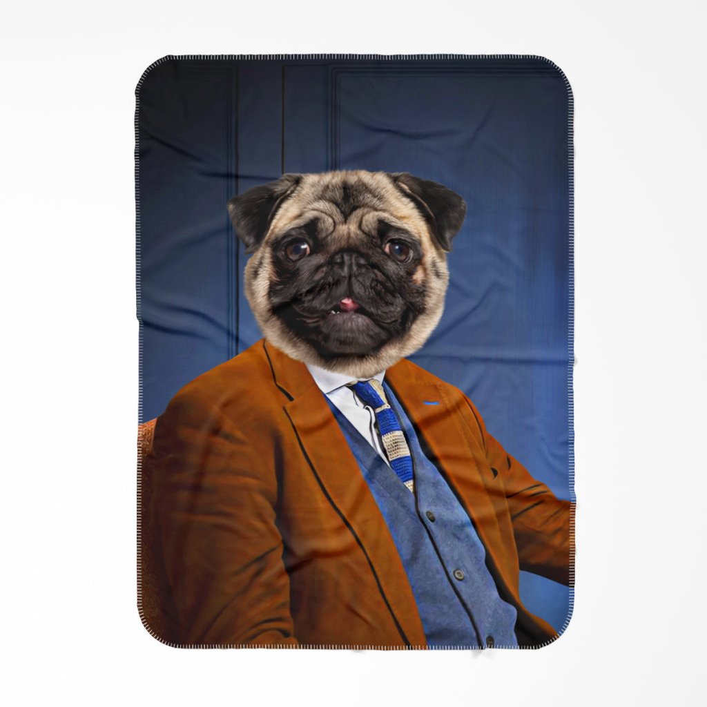 The Boicey (Only Fools & Horses Inspired): Custom Pet Blanket - Paw & Glory - Dog Portraits - Pet Portraits