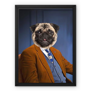 The Boicey (Only Fools & Horses Inspired): Custom Pet Canvas - Paw & Glory - Dog Portraits - Pet Portraits