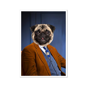 The Boicey (Only Fools & Horses Inspired): Custom Pet Portrait - Paw & Glory - Dog Portraits - Pet Portraits