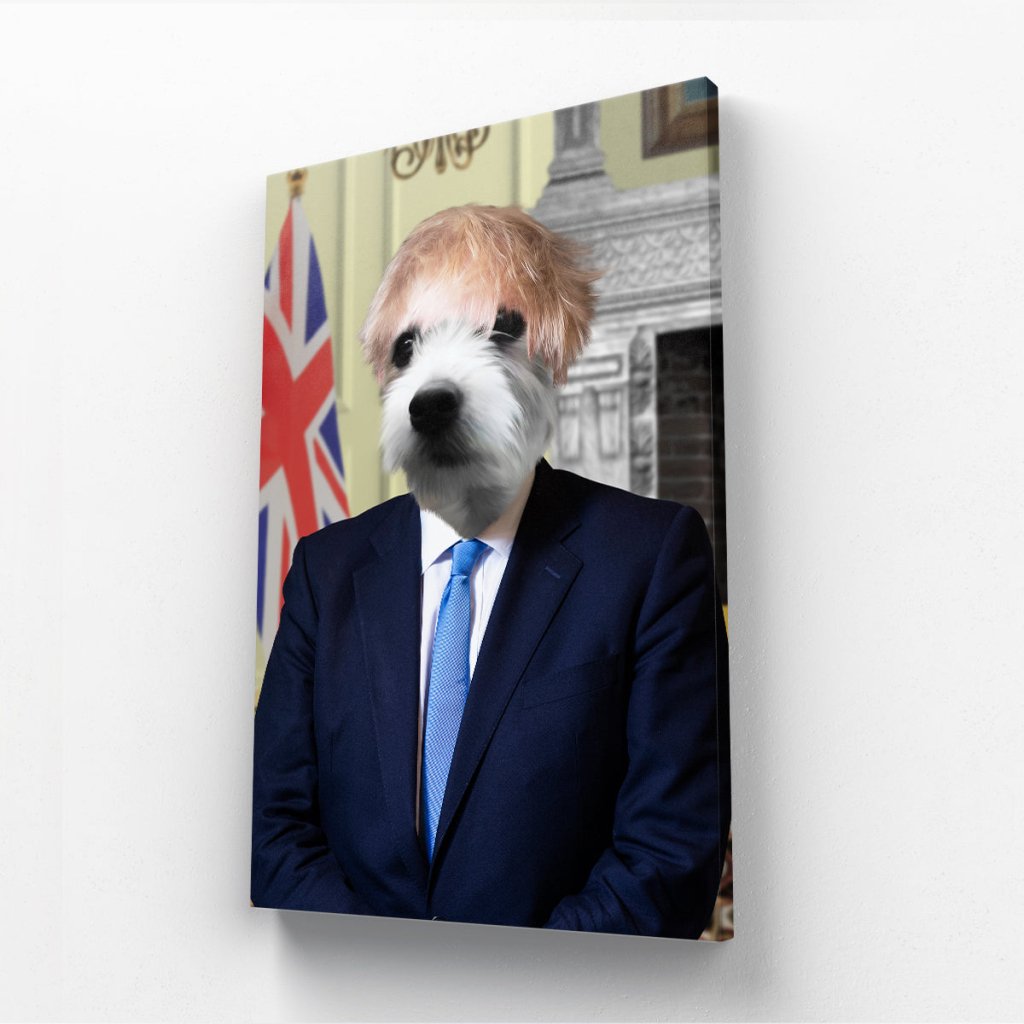 The Boris (Boris Johnson Inspired): Custom Pet Canvas - Paw & Glory - Dog Portraits - Pet Portraits