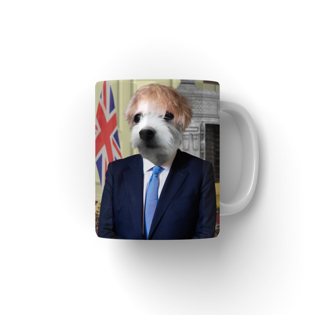 The Boris (Boris Johnson Inspired): Custom Pet Coffee Mug - Paw & Glory - Dog Portraits - Pet Portraits