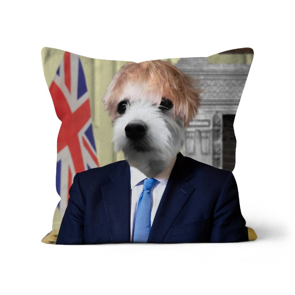 The Boris (Boris Johnson Inspired): Custom Pet Pillow - Paw & Glory - Dog Portraits - Pet Portraits