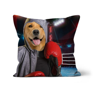 The Boxer: Custom Pet Pillow - Paw & Glory - Dog Portraits - Pet Portraits