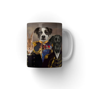 The Brigade: Custom Pet Coffee Mug - Paw & Glory - Dog Portraits - Pet Portraits