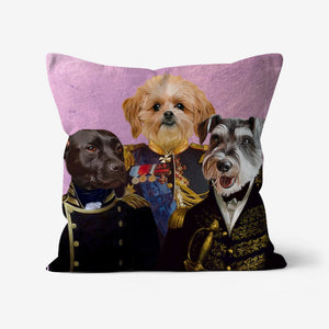 The Brigade: Custom Pet Pillow - Paw & Glory - Dog Portraits - Pet Portraits