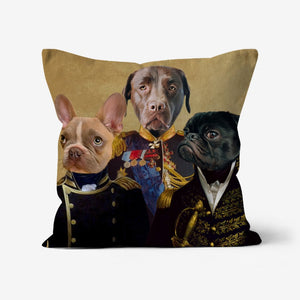 The Brigade: Custom Pet Pillow - Paw & Glory - Dog Portraits - Pet Portraits