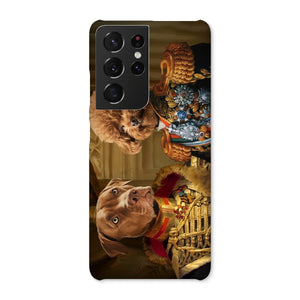 The Brothers In Arms: Custom Pet Phone Case - Paw & Glory - Dog Portraits - Pet Portraits