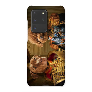 The Brothers In Arms: Custom Pet Phone Case - Paw & Glory - Dog Portraits - Pet Portraits