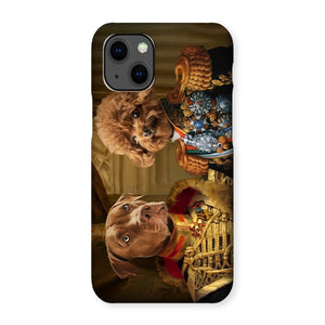 The Brothers In Arms: Custom Pet Phone Case - Paw & Glory - Dog Portraits - Pet Portraits