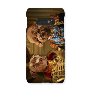 The Brothers In Arms: Custom Pet Phone Case - Paw & Glory - Dog Portraits - Pet Portraits