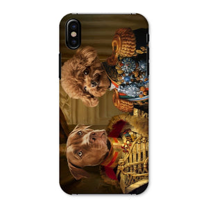 The Brothers In Arms: Custom Pet Phone Case - Paw & Glory - Dog Portraits - Pet Portraits