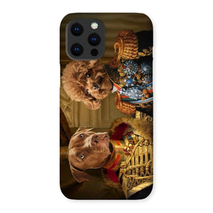 The Brothers In Arms: Custom Pet Phone Case - Paw & Glory - Dog Portraits - Pet Portraits