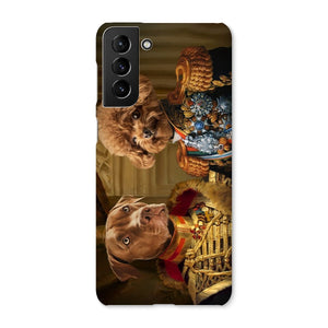 The Brothers In Arms: Custom Pet Phone Case - Paw & Glory - Dog Portraits - Pet Portraits