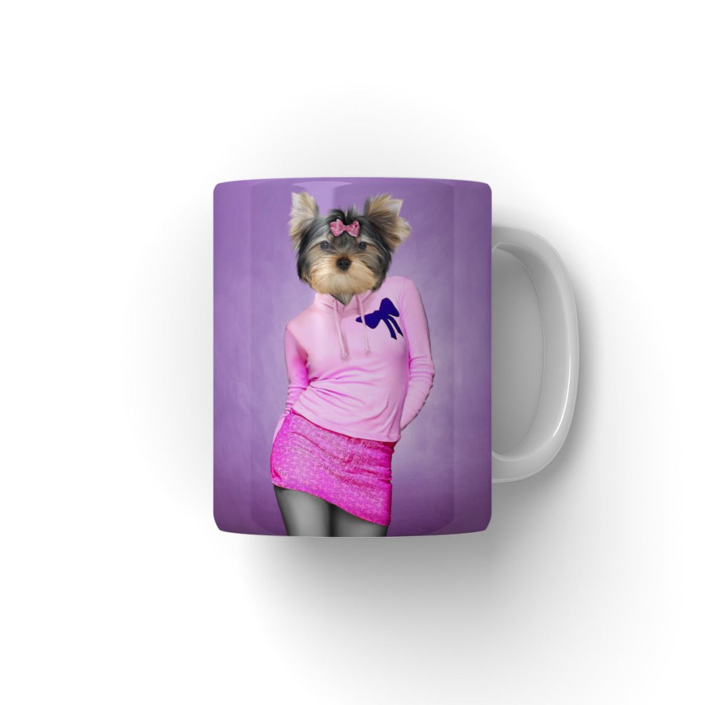 The Cady (Mean Girls Inspired): Custom Pet Coffee Mug - Paw & Glory - Dog Portraits - Pet Portraits