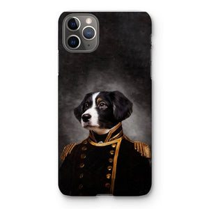 The Captain: Custom Pet Phone Case - Paw & Glory - Dog Portraits - Pet Portraits