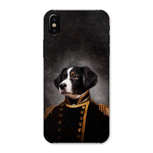 The Captain: Custom Pet Phone Case - Paw & Glory - Dog Portraits - Pet Portraits