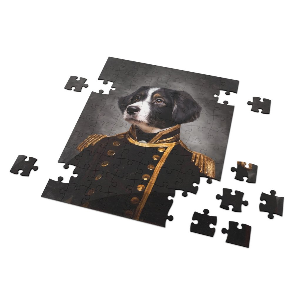 The Captain: Custom Pet Puzzle - Paw & Glory - Dog Portraits - Pet Portraits