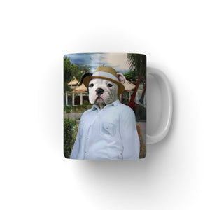 The CEO (Jurassic Park Inspired): Custom Pet Coffee Mug - Paw & Glory - Dog Portraits - Pet Portraits