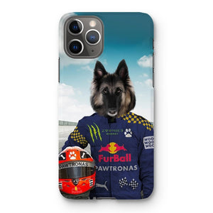 The Champion Driver: Custom Pet Phone Case - Paw & Glory - Dog Portraits - Pet Portraits