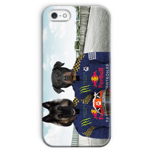 The Champion Drivers: Custom Pet Phone Case - Paw & Glory - Dog Portraits - Pet Portraits