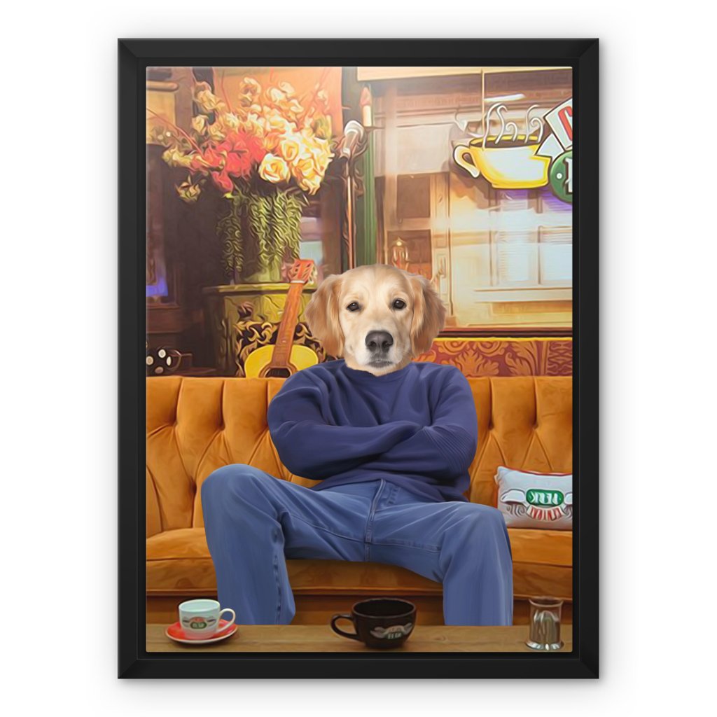 The Chandler (Friends Inspired): Custom Pet Canvas - Paw & Glory - Dog Portraits - Pet Portraits