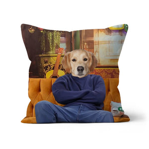 The Chandler (Friends Inspired): Custom Pet Pillow - Paw & Glory - Dog Portraits - Pet Portraits