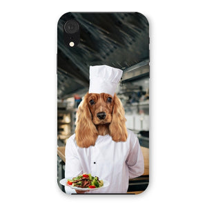 The Chef: Custom Pet Phone Case - Paw & Glory - Dog Portraits - Pet Portraits