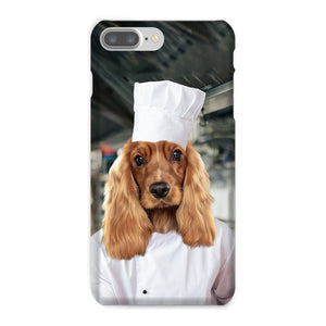 The Chef: Custom Pet Phone Case - Paw & Glory - Dog Portraits - Pet Portraits