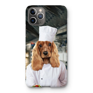 The Chef: Custom Pet Phone Case - Paw & Glory - Dog Portraits - Pet Portraits