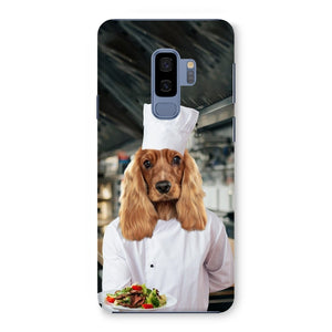 The Chef: Custom Pet Phone Case - Paw & Glory - Dog Portraits - Pet Portraits