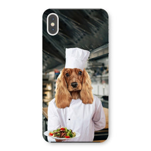 The Chef: Custom Pet Phone Case - Paw & Glory - Dog Portraits - Pet Portraits