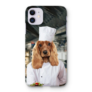 The Chef: Custom Pet Phone Case - Paw & Glory - Dog Portraits - Pet Portraits