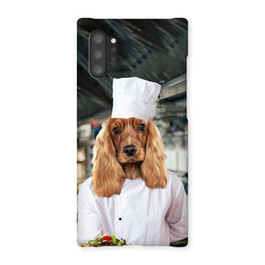 The Chef: Custom Pet Phone Case - Paw & Glory - Dog Portraits - Pet Portraits