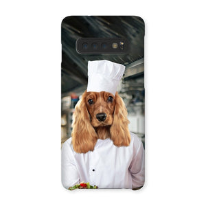 The Chef: Custom Pet Phone Case - Paw & Glory - Dog Portraits - Pet Portraits