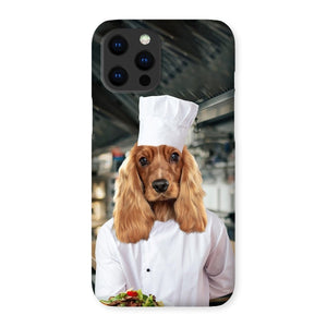 The Chef: Custom Pet Phone Case - Paw & Glory - Dog Portraits - Pet Portraits