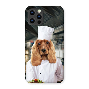 The Chef: Custom Pet Phone Case - Paw & Glory - Dog Portraits - Pet Portraits