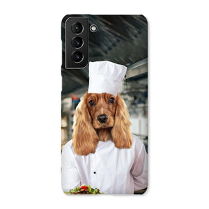 The Chef: Custom Pet Phone Case - Paw & Glory - Dog Portraits - Pet Portraits