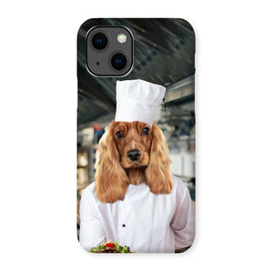 The Chef: Custom Pet Phone Case - Paw & Glory - Dog Portraits - Pet Portraits