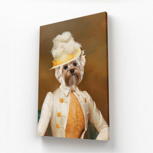 The Cherry Picker: Custom Pet Canvas - Paw & Glory - Dog Portraits - Pet Portraits