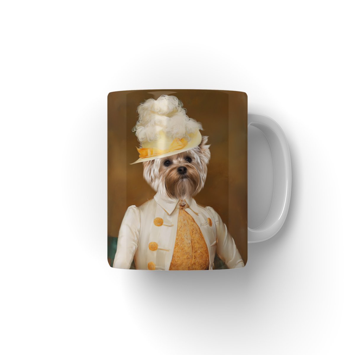 The Cherry Picker: Custom Pet Coffee Mug - Paw & Glory - Dog Portraits - Pet Portraits