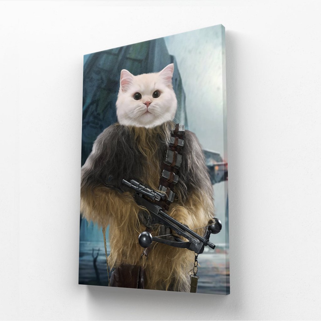 The Chewbacca (Star Wars Inspired): Custom Pet Canvas - Paw & Glory - Dog Portraits - Pet Portraits