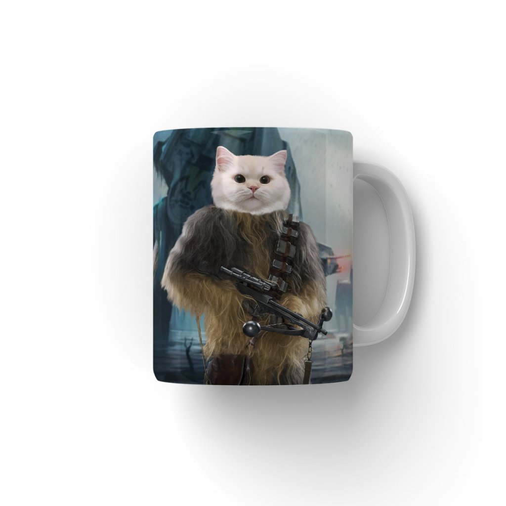 The Chewbacca (Star Wars Inspired): Custom Pet Coffee Mug - Paw & Glory - Dog Portraits - Pet Portraits