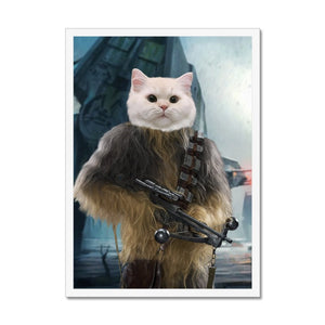 The Chewbacca (Star Wars Inspired): Custom Pet Portrait - Paw & Glory - Dog Portraits - Pet Portraits